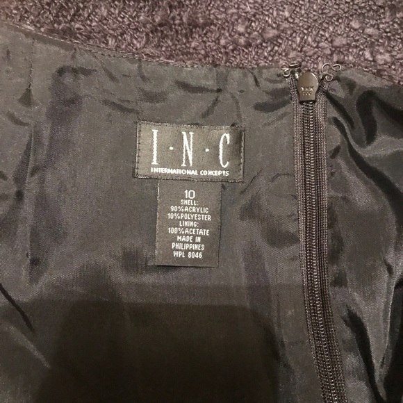 🌸INC Lined Skirt with Brooch - Picture 5 of 6